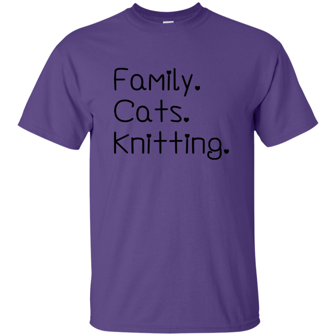 Family-Cats-Knitting Ultra Cotton T-Shirt