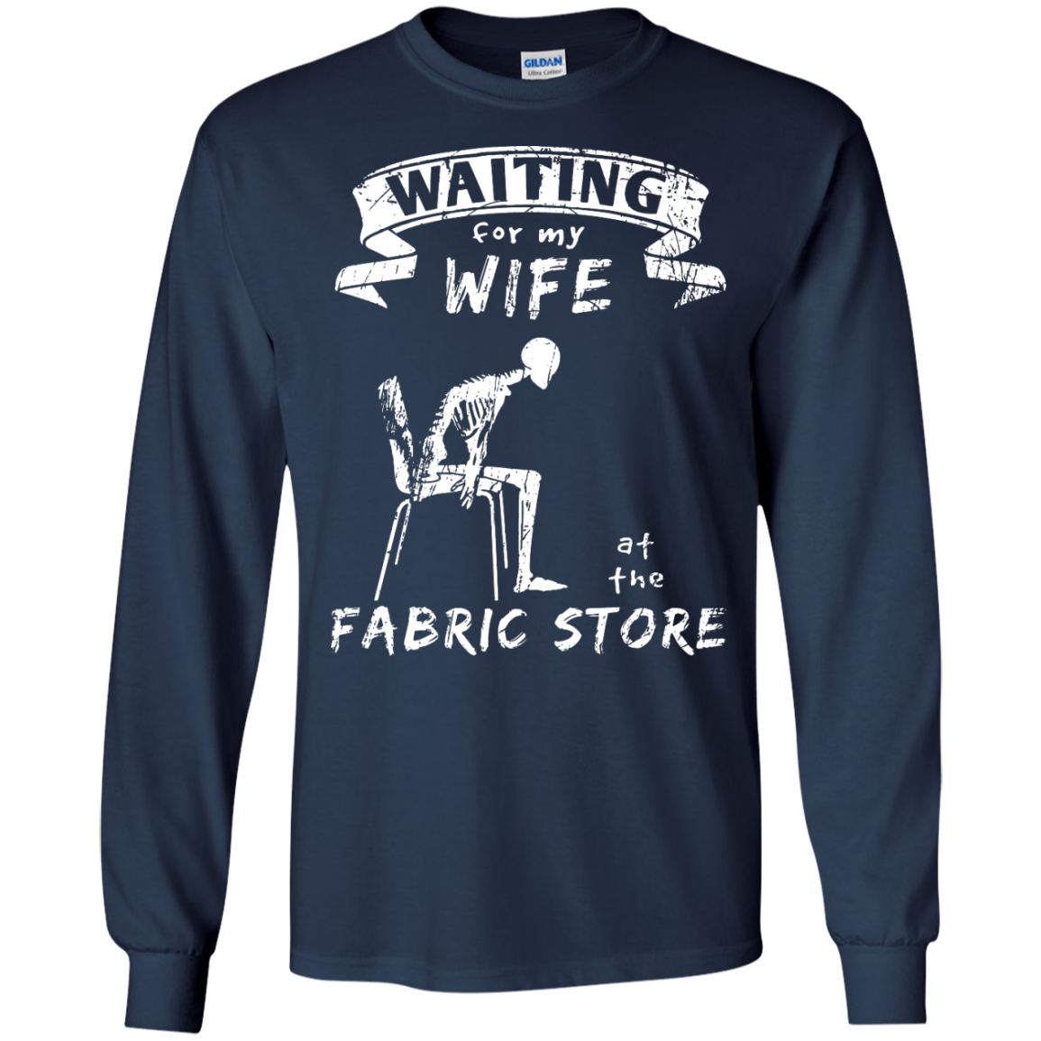 Waiting at the Fabric Store Long Sleeve T-Shirts - Crafter4Life - 7