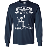 Waiting at the Fabric Store Long Sleeve T-Shirts - Crafter4Life - 7