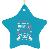 Time to Quilt - Mom Ornaments