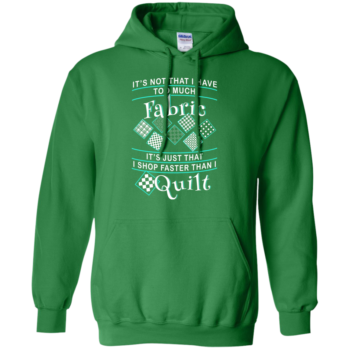I Shop Faster than I Quilt Pullover Hoodies - Crafter4Life - 6