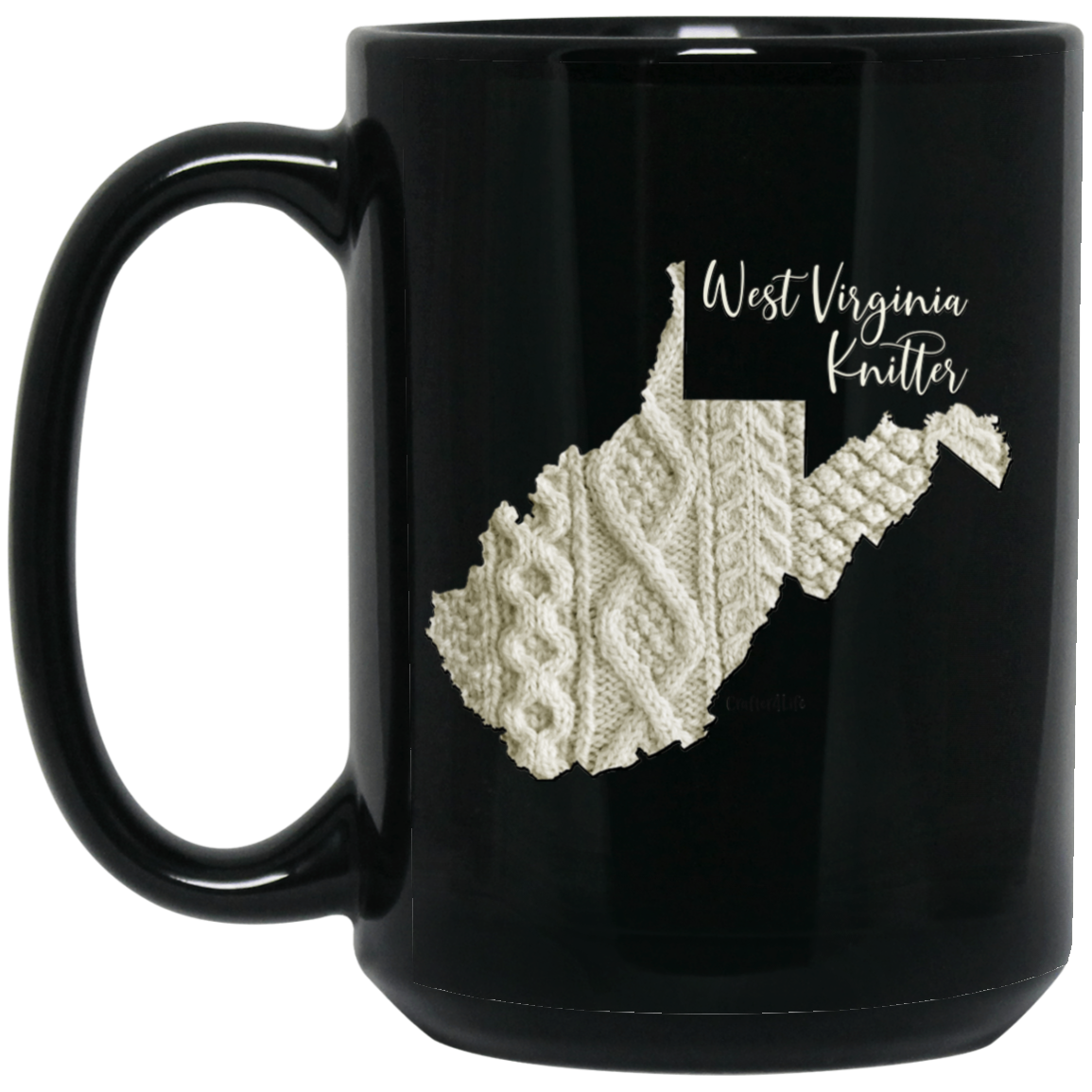 West Virginia Knitter Mugs