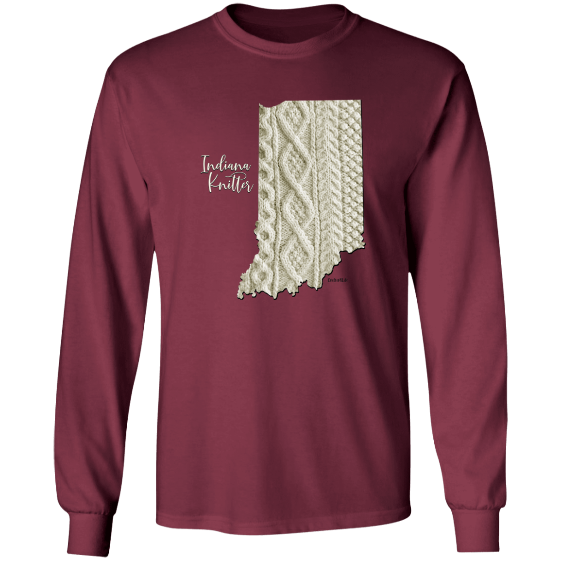 Indiana Knitter LS Ultra Cotton T-Shirt