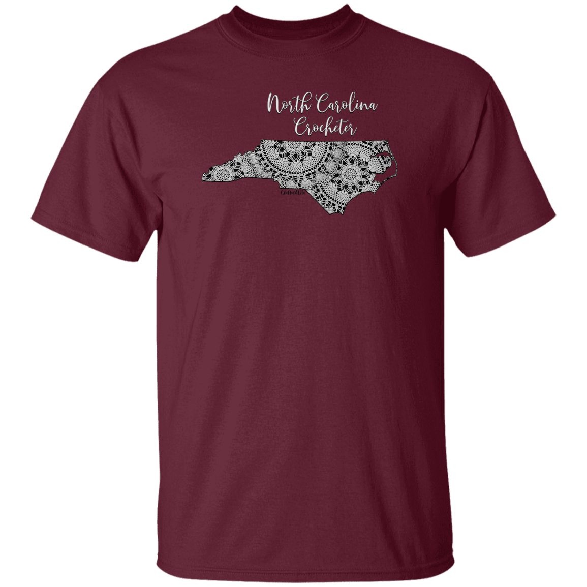North Carolina Crocheter Cotton T-Shirt