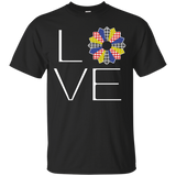 LOVE Quilting (Primary Colors) Custom Ultra Cotton T-Shirt - Crafter4Life - 1