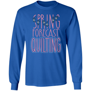 Spring Forecast Quilting LS Ultra Cotton T-Shirt