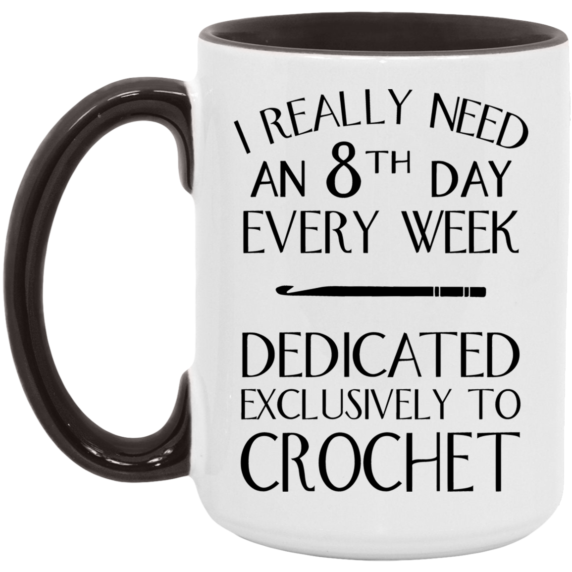 8th Day Crochet Mugs