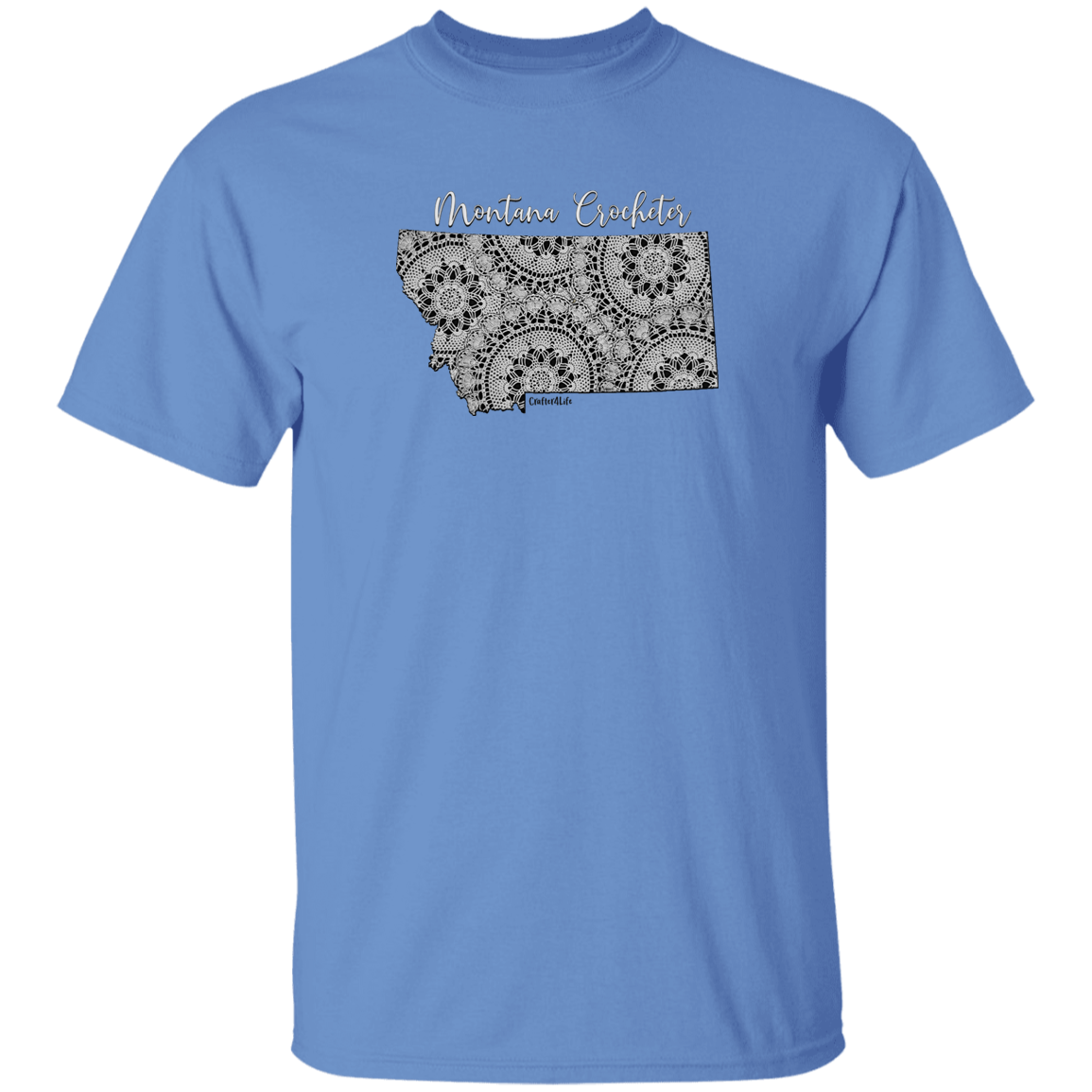 Montana Crocheter Cotton T-Shirt