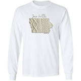 Iowa Knitter LS Ultra Cotton T-Shirt
