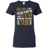 Where to Buy Yarn Ladies' Cotton T-Shirt