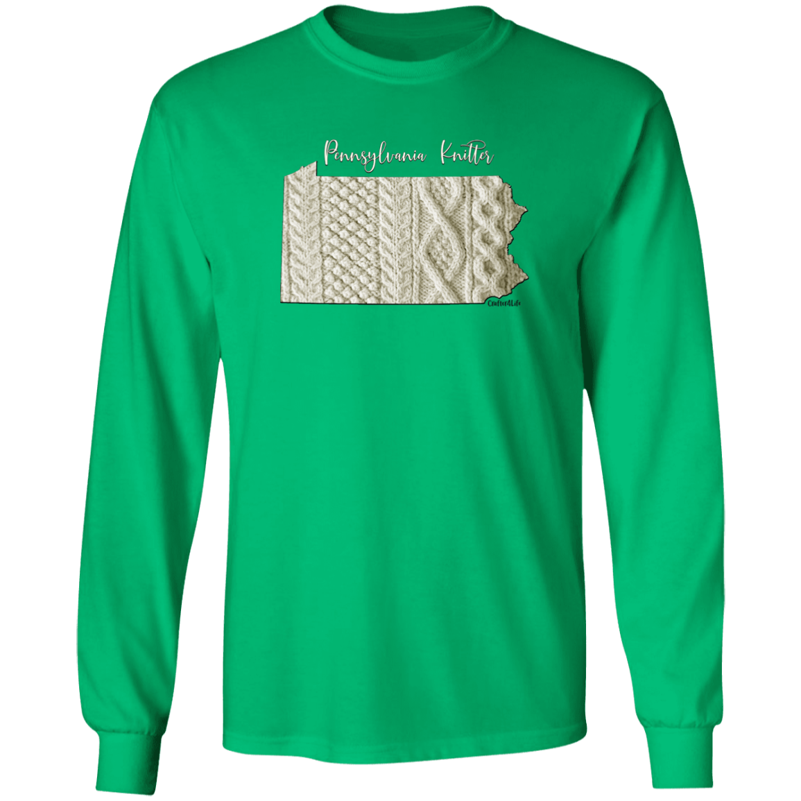 Pennsylvania Knitter LS Ultra Cotton T-Shirt