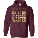 Time Spent Knitting Pullover Hoodies - Crafter4Life - 7