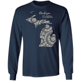 Michigan Crocheter LS Ultra Cotton T-Shirt