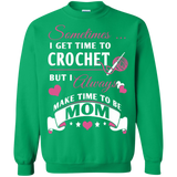Crochet Mom Crewneck Sweatshirts - Crafter4Life - 3