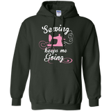 Sewing Keeps Me Going Pullover Hoodies - Crafter4Life - 5
