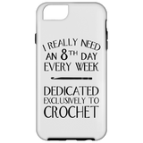 8th Day Crochet iPhone Cases