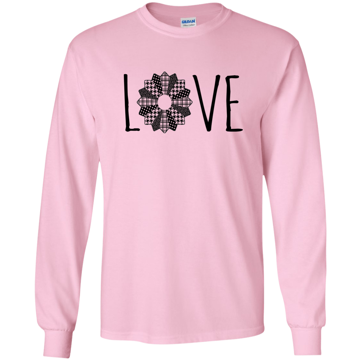 Love Quilt LS Ultra Cotton T-Shirt