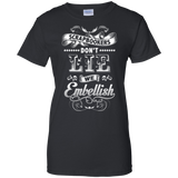 Scrapbookers Don't Lie Ladies Custom 100% Cotton T-Shirt - Crafter4Life - 2