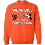 Weapons of Mass Construction Crewneck Pullover Sweatshirt