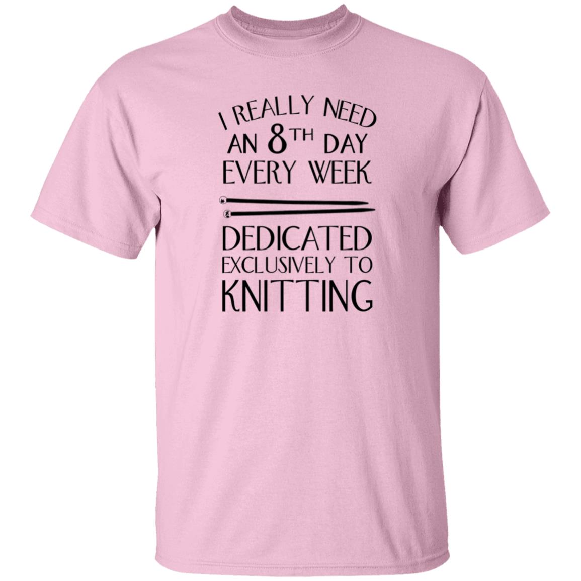 8th Day Knitting T-Shirt