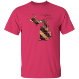 Michigan Quilter T-Shirt, Gift for Quilting Friends and Family