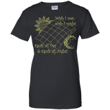 Wish I May Quilt Ladies Custom 100% Cotton T-Shirt - Crafter4Life - 2