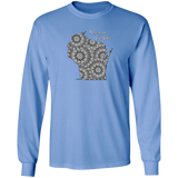 Wisconsin Crocheter LS Ultra Cotton T-Shirt
