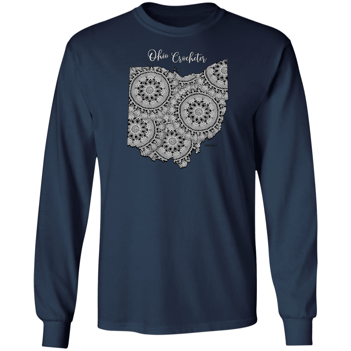 Ohio Crocheter LS Ultra Cotton T-Shirt