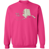 Alaska Knitter Crewneck Pullover Sweatshirt