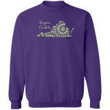 Virginia Crocheter Crewneck Pullover Sweatshirt