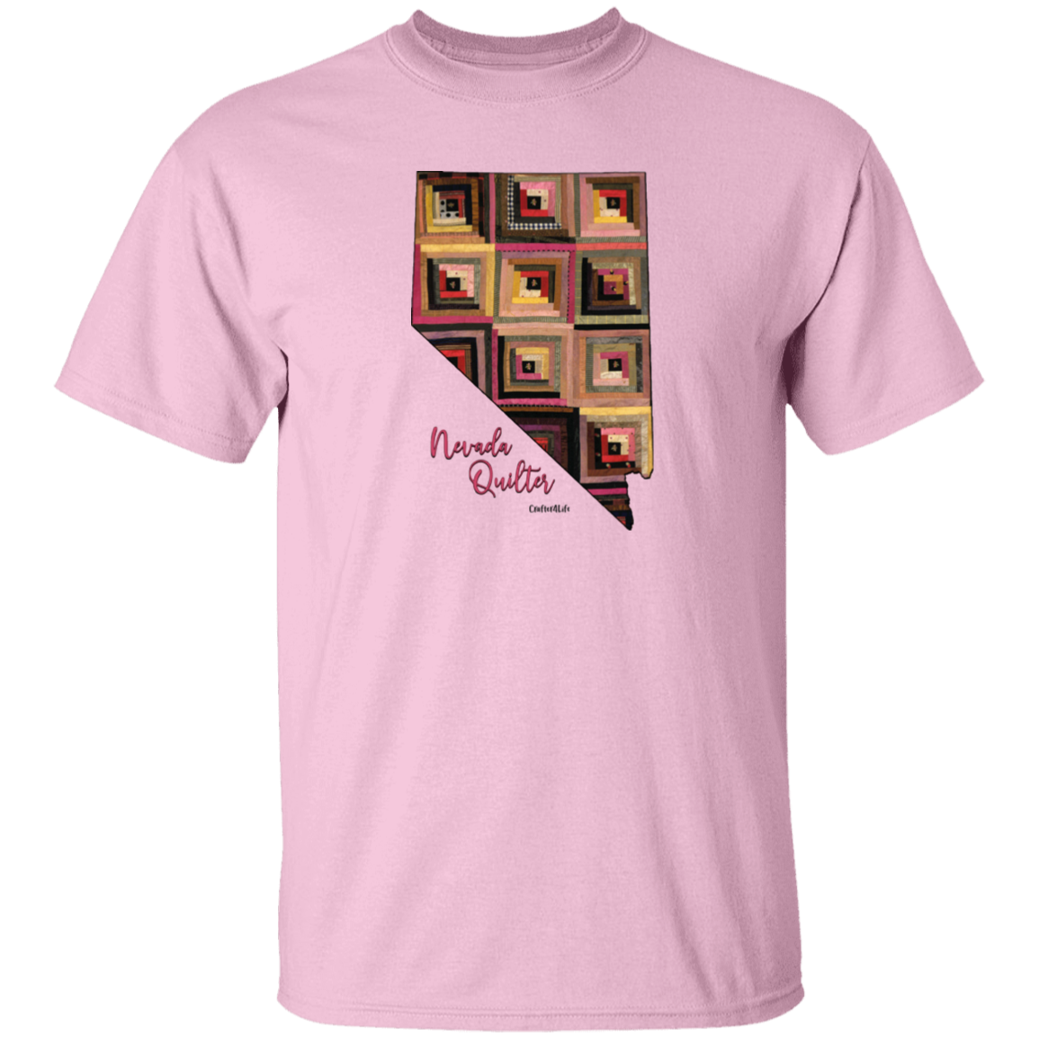 Nevada Quilter T-Shirt, Gift for Quilting Friends and Family