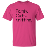 Family-Cats-Knitting Ultra Cotton T-Shirt
