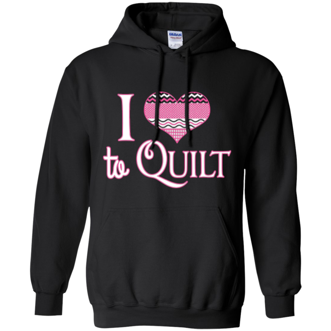 I Heart to Quilt Pullover Hoodies - Crafter4Life - 1