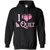 I Heart to Quilt Pullover Hoodies - Crafter4Life - 1