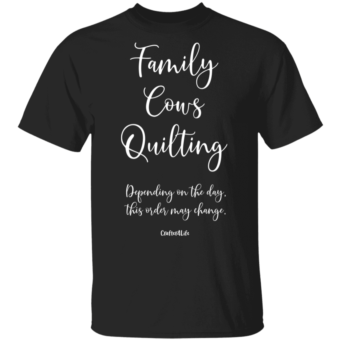 Family-Cows-Quilting T-Shirt