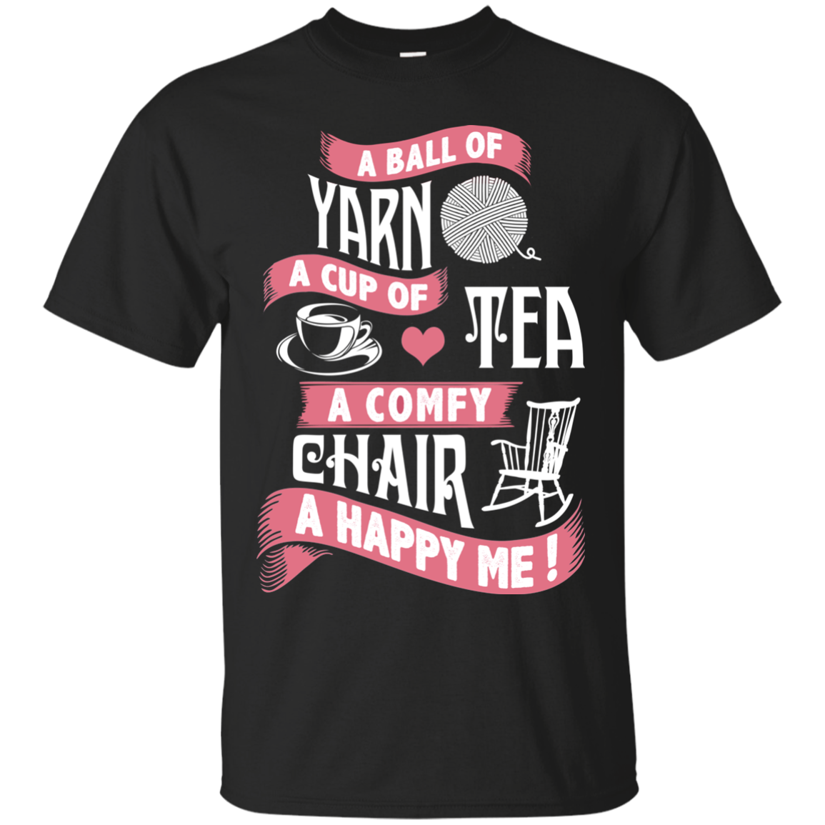 Yarn-Tea-Chair Ultra Cotton T-Shirt