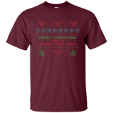 Cross Stitch Christmas Sampler Ultra Cotton T-Shirt