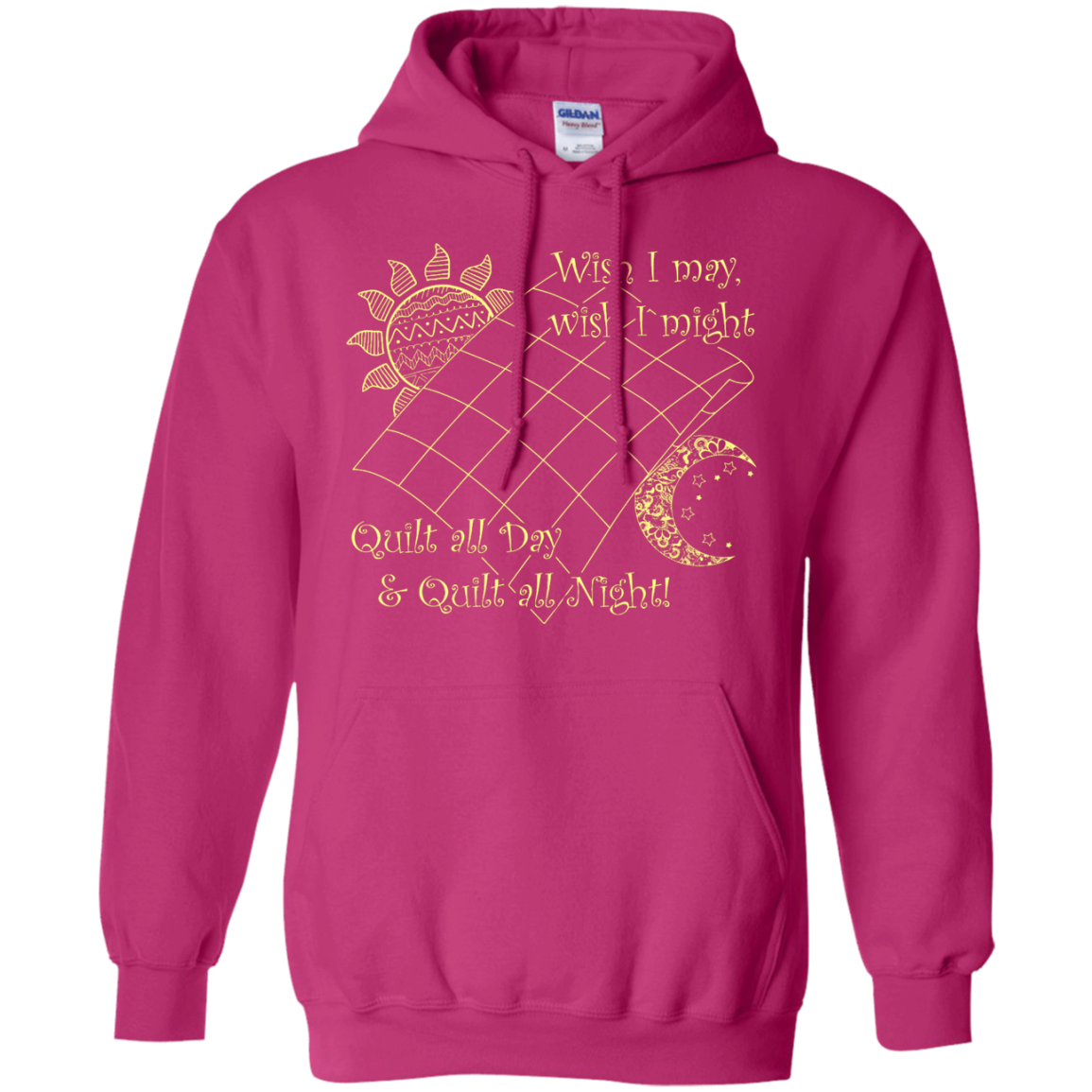 Wish I May Quilt Pullover Hoodies - Crafter4Life - 7