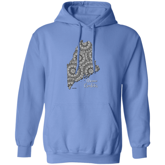 Maine Crocheter Pullover Hoodie