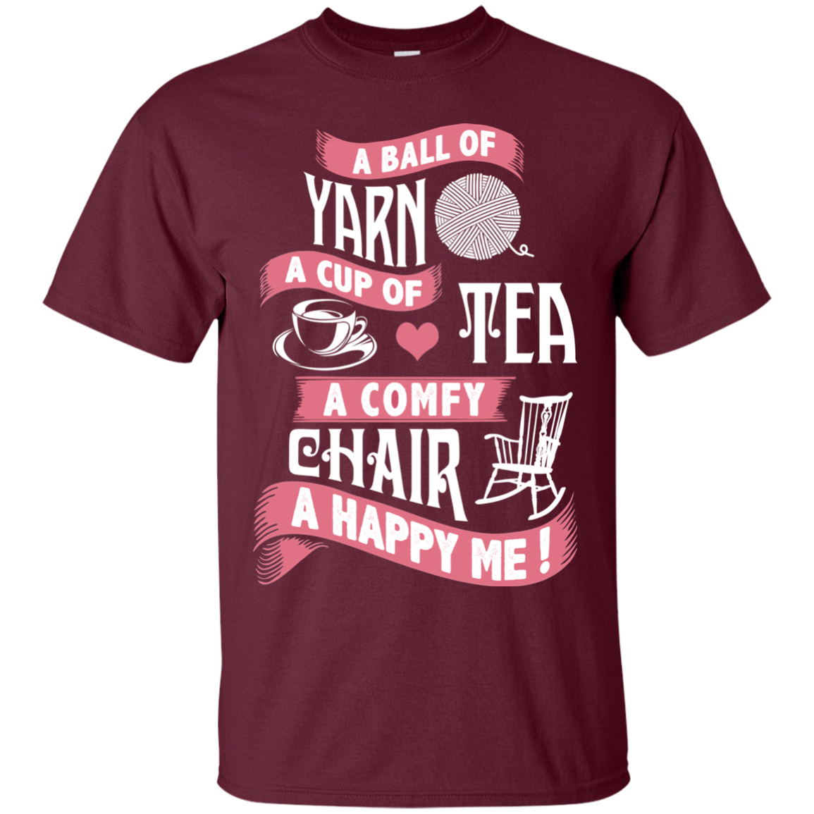 Yarn-Tea-Chair Ultra Cotton T-Shirt