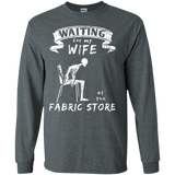 Waiting at the Fabric Store Long Sleeve T-Shirts - Crafter4Life - 4