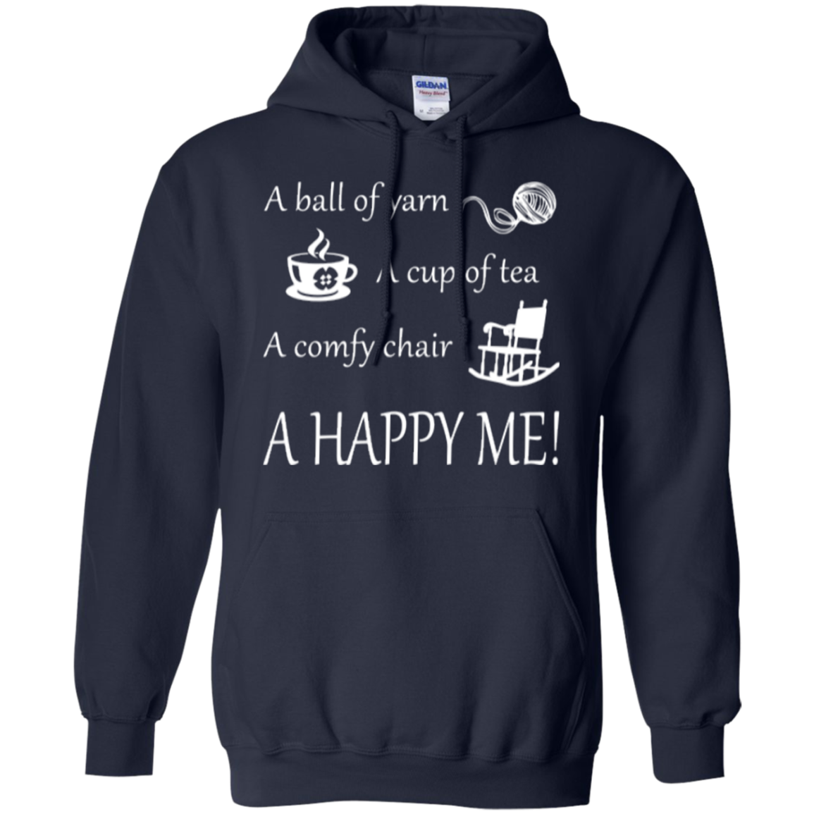 A Happy Me Pullover Hoodies - Crafter4Life - 2