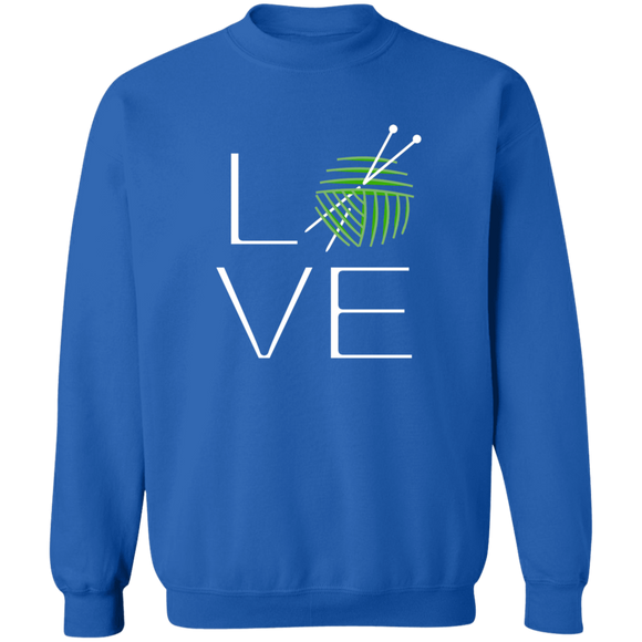 LOVE Knitting Sweatshirt