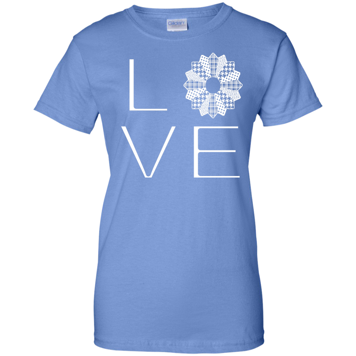 LOVE Quilting Ladies Custom 100% Cotton T-Shirt - Crafter4Life - 9