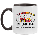 PhD in Quilting Mugs