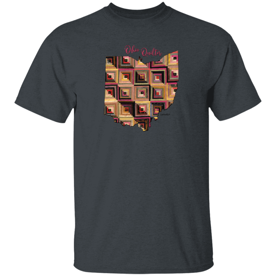 Ohio Quilter T-Shirt, Gift for Quilting Friends and Family