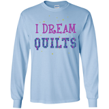 I Dream Quilts Long Sleeve Ultra Cotton T-Shirt - Crafter4Life - 8