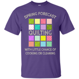 Spring Forecast:  Quilting Unisex T-Shirts