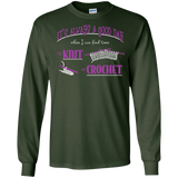 Good Day to Knit or Crochet Long Sleeve T-Shirts - Crafter4Life - 1