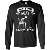 Waiting at the Fabric Store Long Sleeve T-Shirts - Crafter4Life - 2